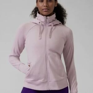 Athleta Triumph Hoodie Shasta Purple Medium R1